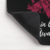 Sein Kampf ist mein Kampf gegen das Aneurysma-Bewu Mousepad (Ecke)