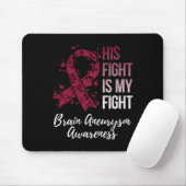 Sein Kampf ist mein Kampf gegen das Aneurysma-Bewu Mousepad (Mit Mouse)