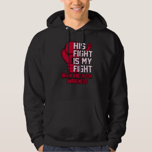 Sein Kampf ist mein Kampf gegen das Gehirn Aneurys Hoodie