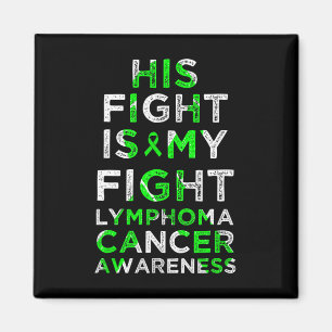 Sein Kampf ist mein Kampf gegen das Lymphom Blutkr Magnet