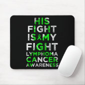 Sein Kampf ist mein Kampf gegen das Lymphom Blutkr Mousepad (Mit Mouse)