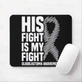 Sein Kampf ist mein Kampf gegen den grauen Bugbon  Mousepad (Mit Mouse)