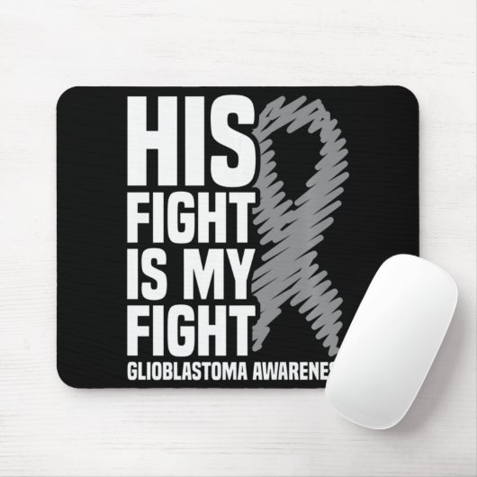 Sein Kampf ist mein Kampf gegen den grauen Bugbon Mousepad (Mit Mouse)