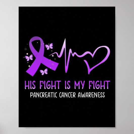 Sein Kampf ist mein Kampf gegen den Pankreaskrebs Poster (Vorne)