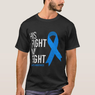 Sein Kampf ist mein Kampf gegen Diabetes Aufklärun T-Shirt