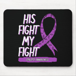 Sein Kampf ist mein Kampf gegen Epilepsie Anfall L Mousepad