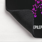 Sein Kampf ist mein Kampf gegen Epilepsie Bewussts Mousepad (Ecke)
