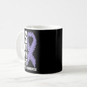 Sein Kampf ist mein Kampf gegen Fibromyalgie Bewus Kaffeetasse (Vorderseite Links)