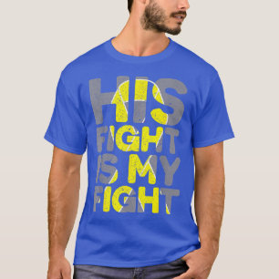 Sein Kampf ist mein Kampf gegen Krebs im Kindesalt T-Shirt