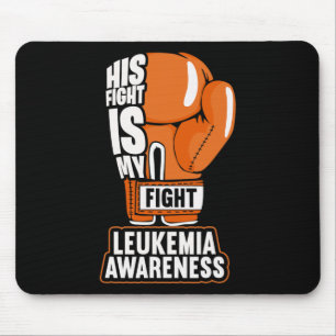 Sein Kampf ist mein Kampf gegen Leukämie Bewusstse Mousepad