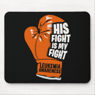 Sein Kampf ist mein Kampf gegen Leukämie Bewusstse Mousepad