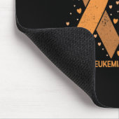 Sein Kampf ist mein Kampf gegen Leukämie Mousepad (Ecke)