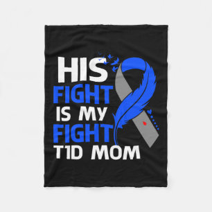 Sein Kampf ist mein Kampf gegen T1d Mama Typ 1 Dia Fleecedecke