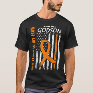 Sein Kampf ist mein Kampf Godson Leukemia Awarenes T-Shirt