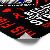 Sein Kampf ist mein Kampf Großer Enkel Chd Herz Di Poster (Ecke)