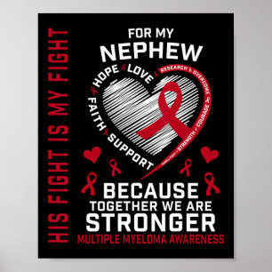 Sein Kampf ist mein Kampf Neffe Multiples Myelom-B Poster