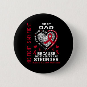 Sein Kampf ist mein Kampf Papa Multiples Myelom-Be Button