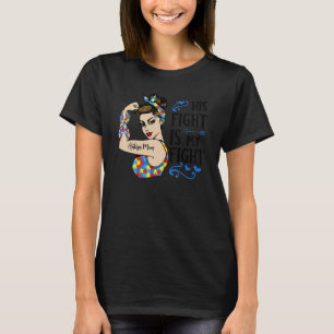 Sein Kampf ist mein Kampf Puzzleteil Starke Frau A T-Shirt
