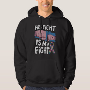 Sein Kampf ist mein Kampf - Unterstützung für Auti Hoodie
