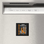 Sein Kampf ist mein Kämpfer im Gesetz Leukämie-Bew Magnet (In Situ (Geschirrspüler))