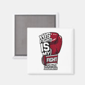 Sein Kampf ist mein Kampffähigkeitsgefecht Magnet (Vorderseite/Rückseite)