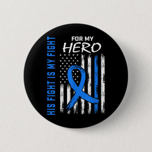 Sein Kampf ist mein Shirt zur Sensibilisierung für Button