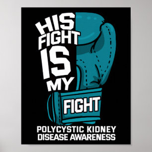 Sein Kampf ist meine Bekämpfung der polyzystischen Poster