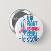 Sein Kampf ist unser Kampf gegen Diabetes Bewussts Button (Vorne & Hinten)