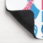 Sein Kampf ist unser Kampf gegen Diabetes Bewussts Mousepad (Ecke)