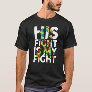 Sein Kampf Mein Kampf Autismus-Bewusstsein Puzzle- T-Shirt