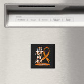 Sein Kampf mein Kampf Crps Bewusstsein Orange Ribb Magnet (In Situ (Geschirrspüler))