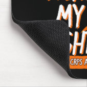 Sein Kampf mein Kampf Crps Bewusstsein Orange Ribb Mousepad (Ecke)
