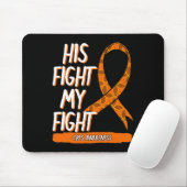 Sein Kampf mein Kampf Crps Bewusstsein Orange Ribb Mousepad (Mit Mouse)