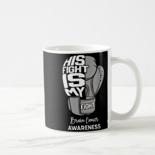 Sein Kampf mein Kampf Hirnkrebs-Bewusstseinsmonat Kaffeetasse