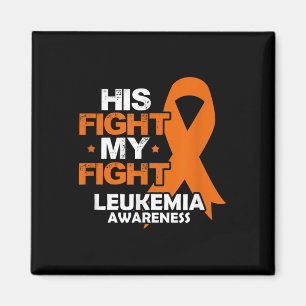 Sein Kampf Mein Kampf Leukämie-Bewusstsein Oranges Magnet
