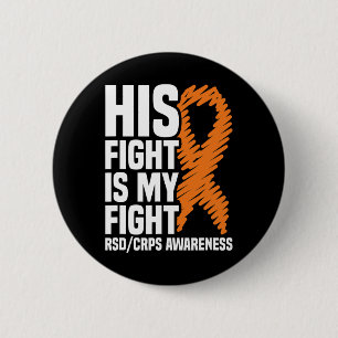 Sein Kampf Mein Kampf Orange Ribbon Rsdcrps Bewuss Button