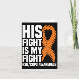 Sein Kampf Mein Kampf Orange Ribbon Rsdcrps Bewuss Karte