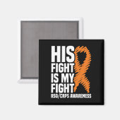 Sein Kampf Mein Kampf Orange Ribbon Rsdcrps Bewuss Magnet (Vorderseite/Rückseite)