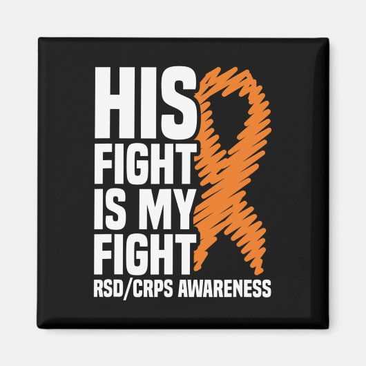 Sein Kampf Mein Kampf Orange Ribbon Rsdcrps Bewuss Magnet (Vorne)