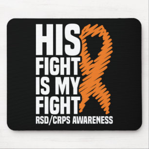 Sein Kampf Mein Kampf Orange Ribbon Rsdcrps Bewuss Mousepad