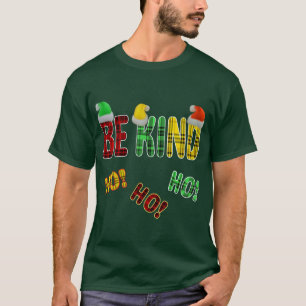 SEIN KIND HO HO HO FUNNY CHRISTMAS KARIERT QUOTE T-Shirt