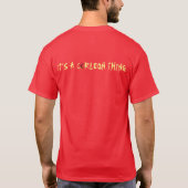 SEIN KORLEONES Ding ROT T T T SHIRT (Rückseite)