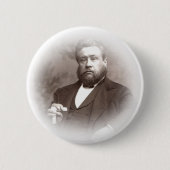 Sein Kredo war crucified. Christus Button (Vorderseite)