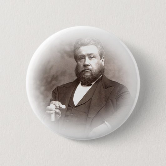 Sein Kredo war crucified. Christus Button (Vorderseite)