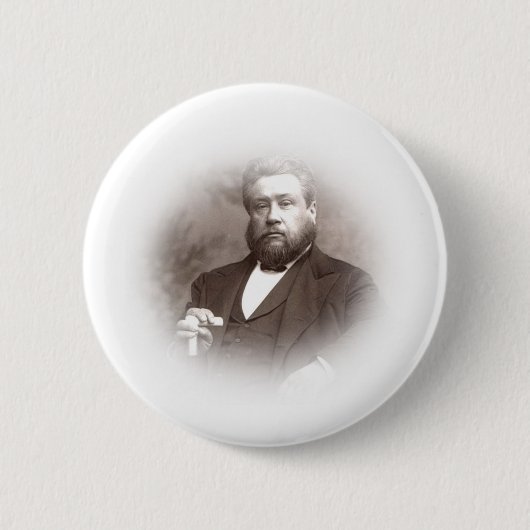 Sein Kredo war crucified. Christus Button (Vorderseite)