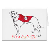 Sein Leben als Hunde zitiert einfach Labrador zeic (Vorderseite (Horizontal))