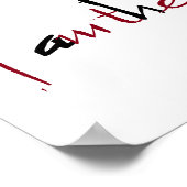 Sein Leben zählt Christliches Poster (Ecke)