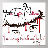 Sein Leben zählt Christliches Poster (Vorne)