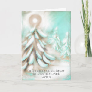 „Sein Licht“ Weihnachten Karte