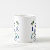 Sein Liebesversprechen lässt nie los - Devotional  Kaffeetasse (Mittel)
